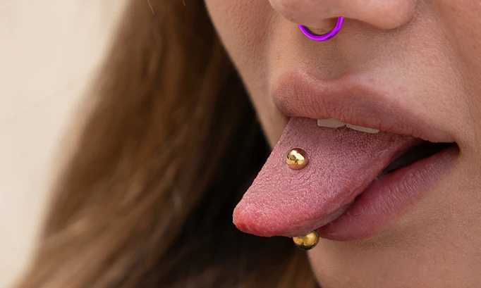 Piercing à la langue