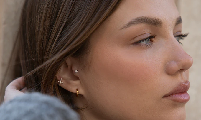 Piercing au tragus