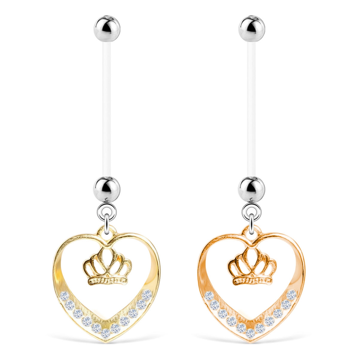 Beau piercing pour le nombril femme enceinte