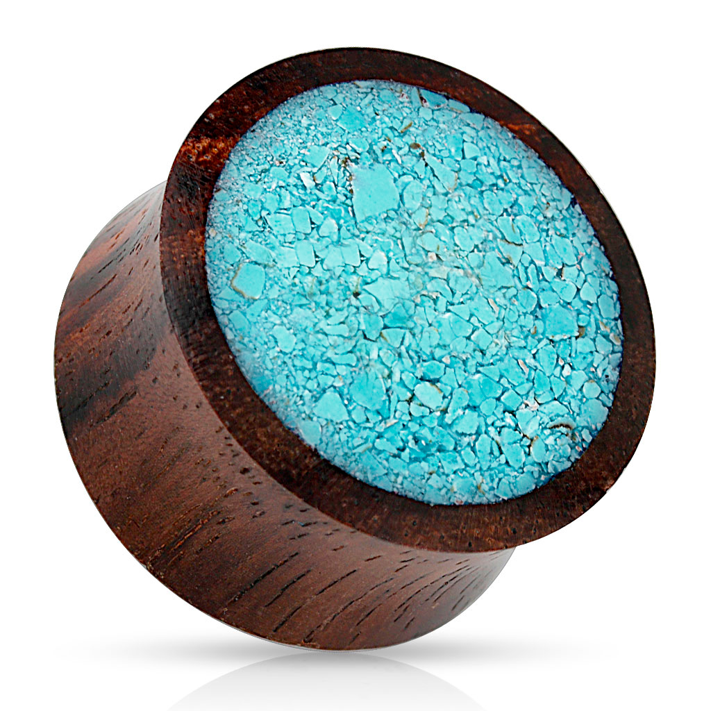 Boucles D'oreilles Clous Acier Inoxydable – Pierre Turquoise Incrustée, Design Rond Vintage – Pour Hommes Et Femmes (1mm, 10mm)