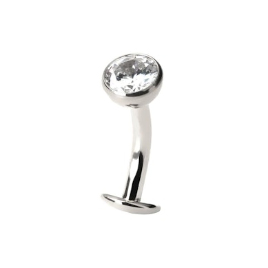 Piercing nombril inversé en titane
