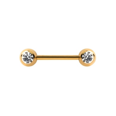 Piercing pour le téton avec pierres