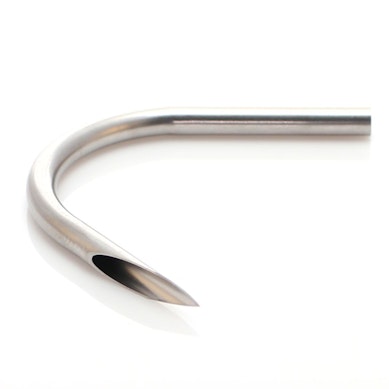 Aiguille stérile courbée pour piercing