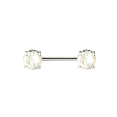 Barbell pour le téton avec effet lave