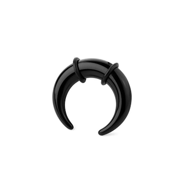 Taper en acrylique en forme de c