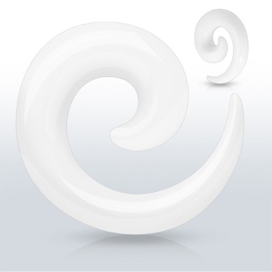 Taper en forme de spirale couleur au choix