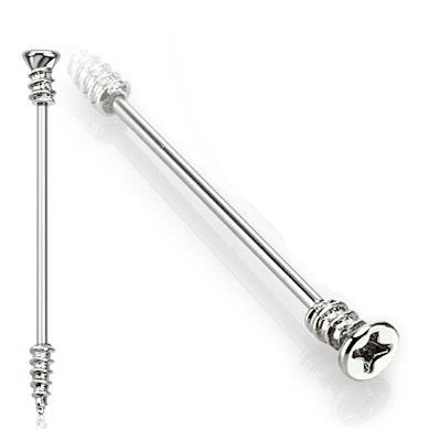 Piercing industriel en forme de vis