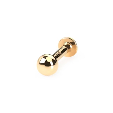 Labret en or 14 carats