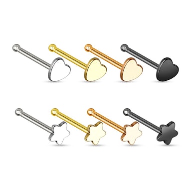 Tige pour nez avec différents motifs