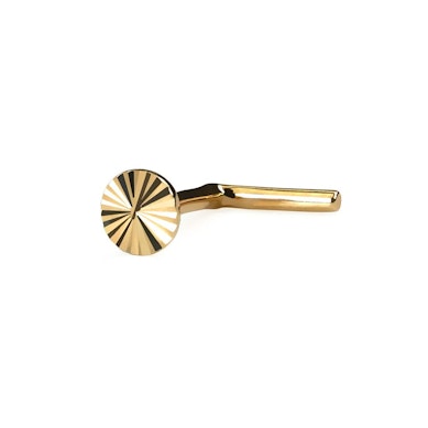 Stud de nez en or 14K avec design en forme de diamant