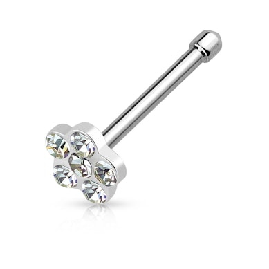 Tige pour le nez avec fleur