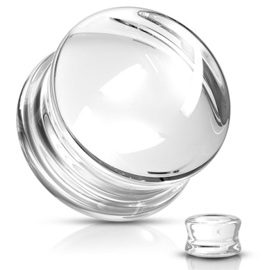 Plug en verre disponible en plusieurs couleurs