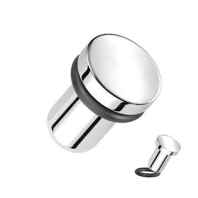 Plug en titane avec polissage miroir