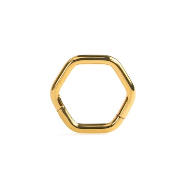 Anneau segment hexagonal en titane