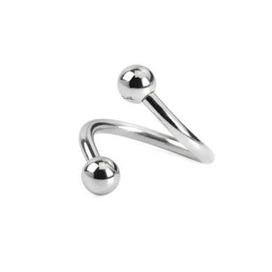 Anneau twister avec boules disponibles en plusieurs couleurs