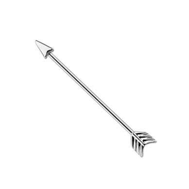 Tige barbell industrielle en forme de flèche
