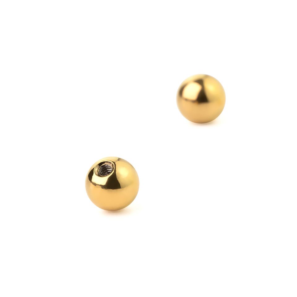 Boule de piercing en plusieurs couleurs