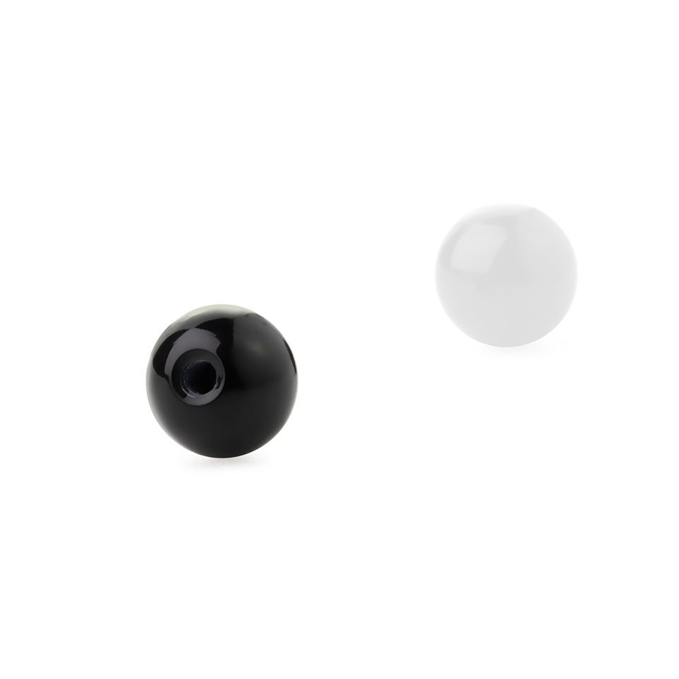 Boule pour piercing en acrylique en différentes tailles et couleurs
