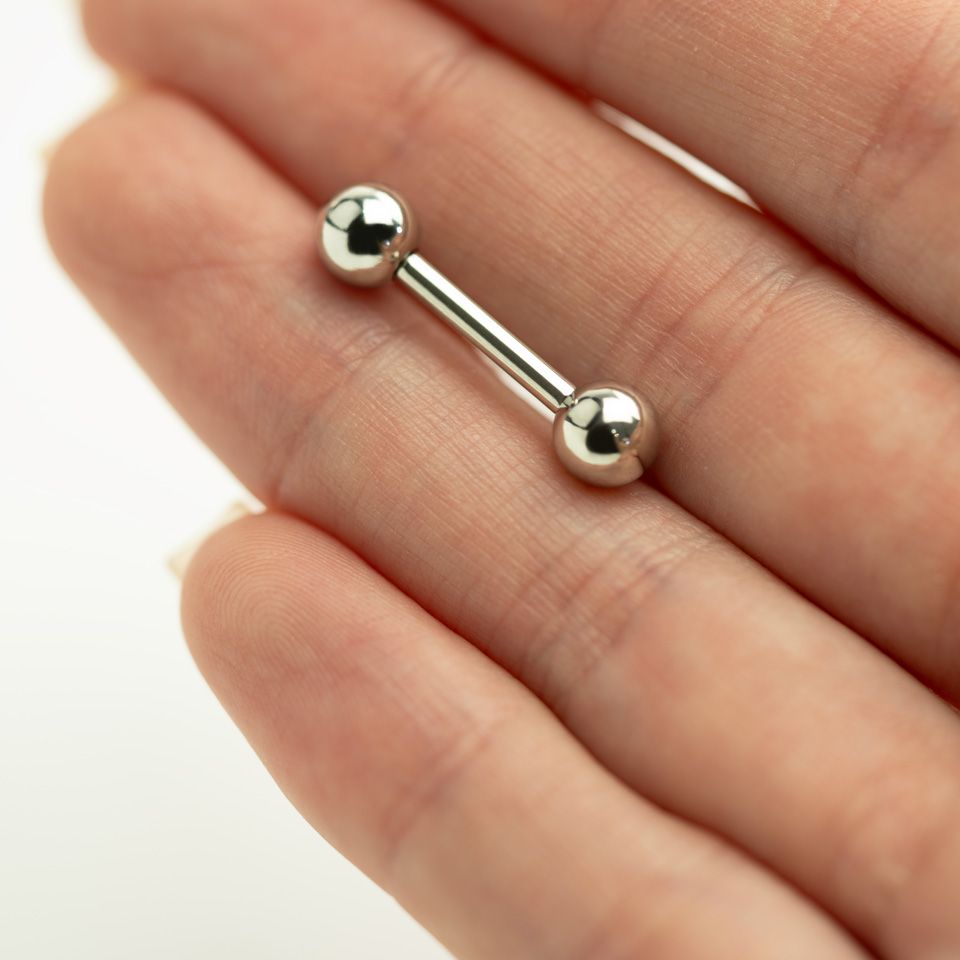 Tige barbell pour piercing