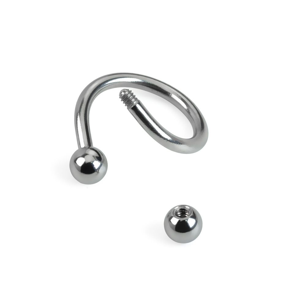 Anneau twister avec boules disponibles en plusieurs couleurs