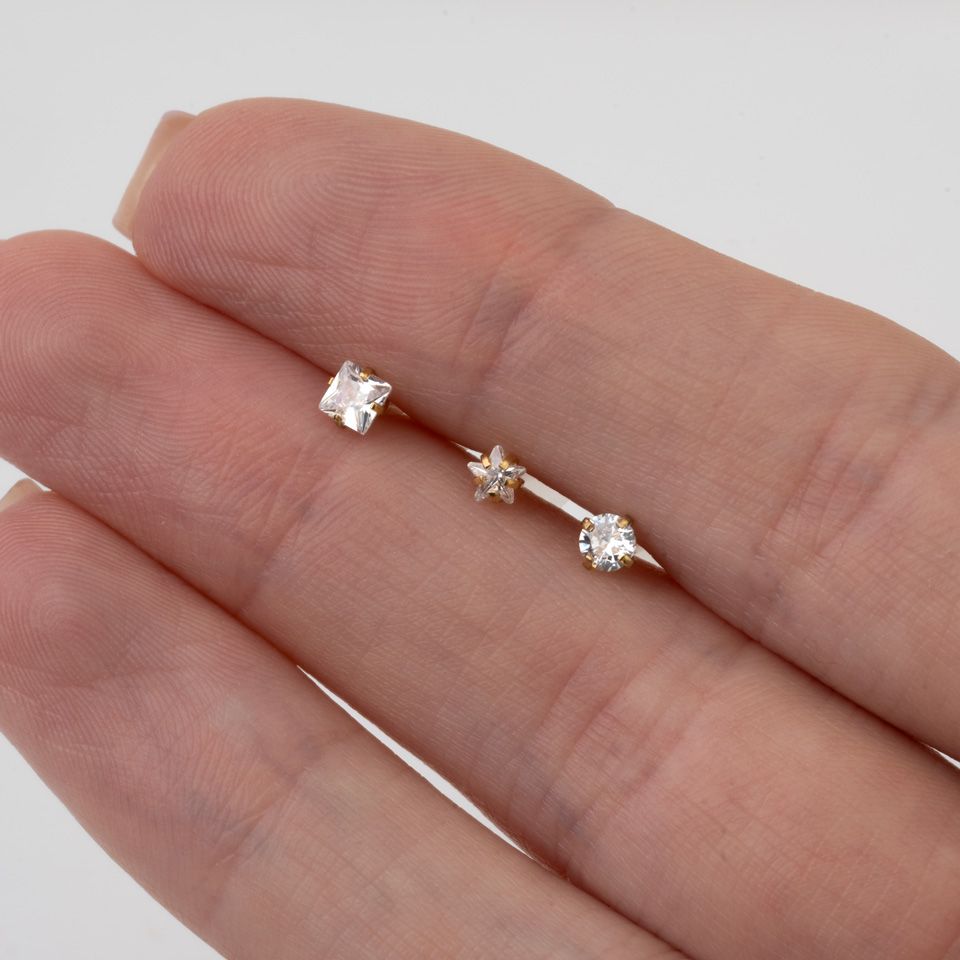 Labret push-in en PTFE - design de la pierre au choix