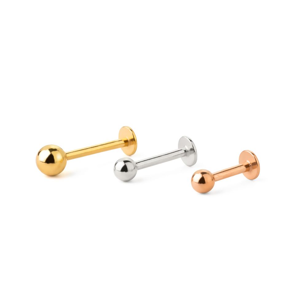 Labret en plusieurs couleurs