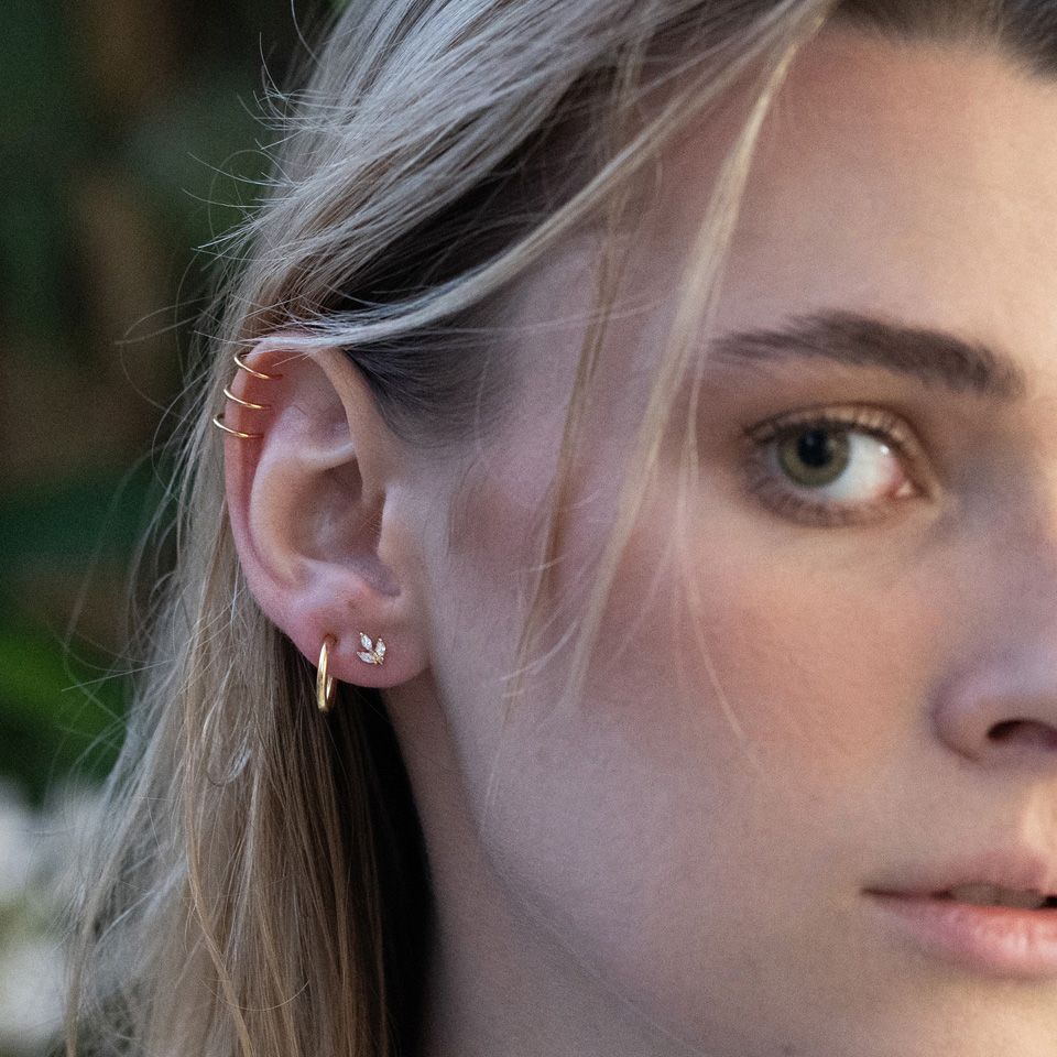 Faux piercing pour l'oreille