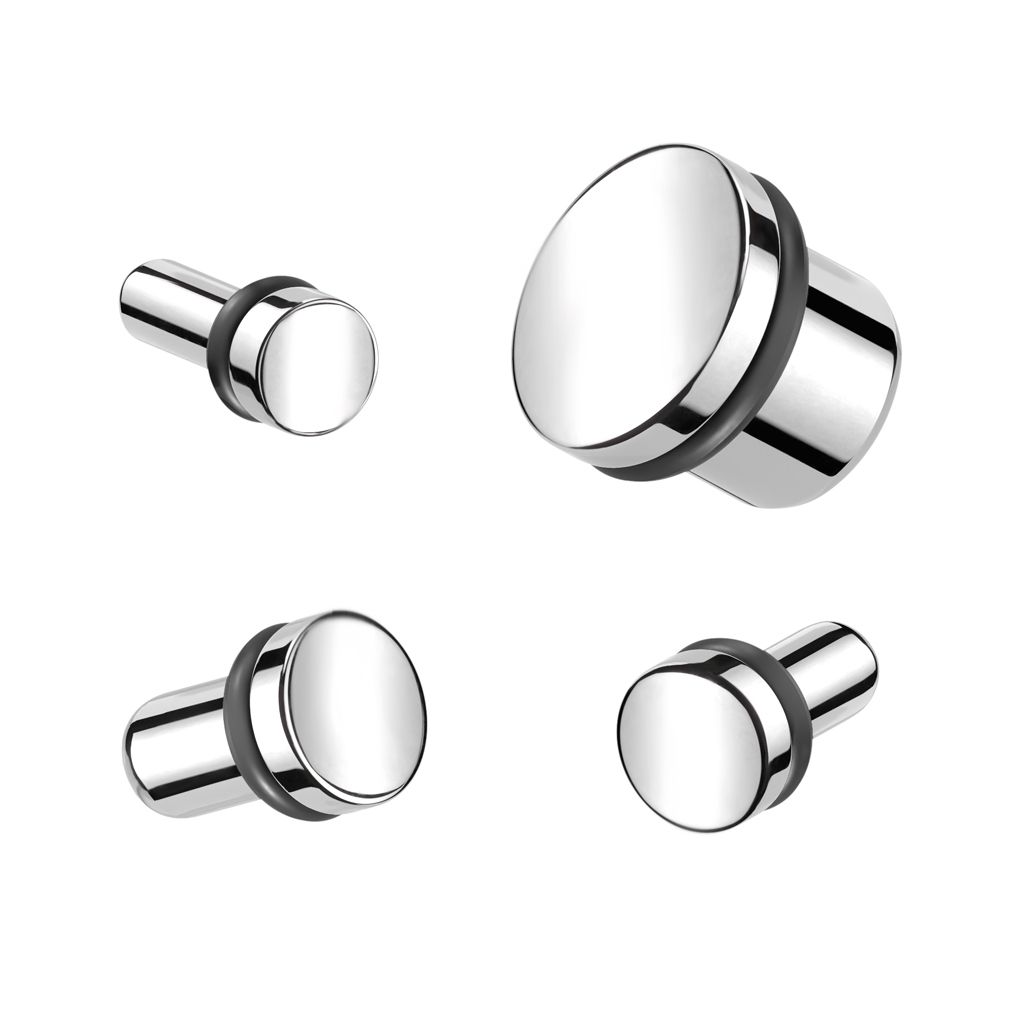 Plug en titane avec polissage miroir