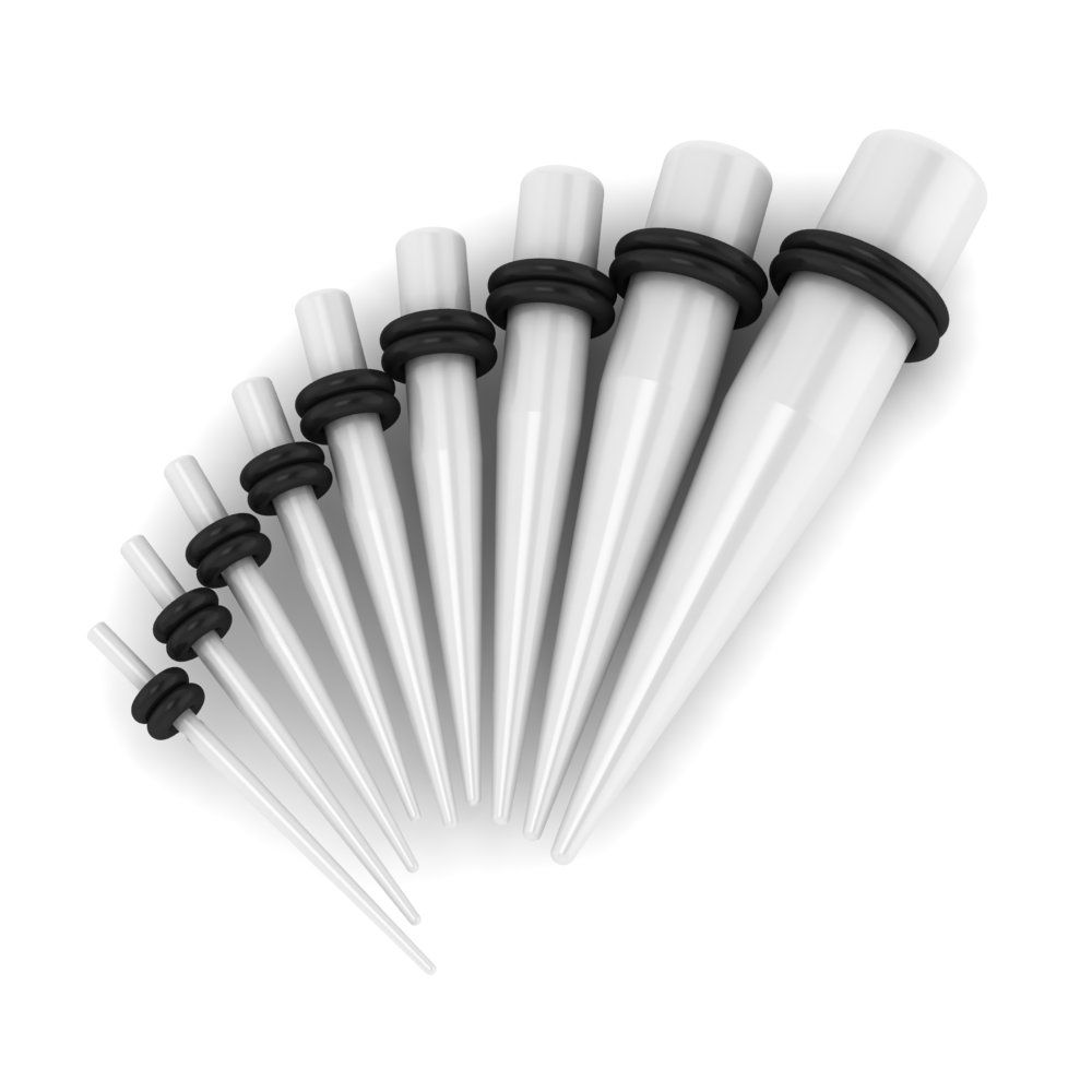 Lot de taper en acrylique