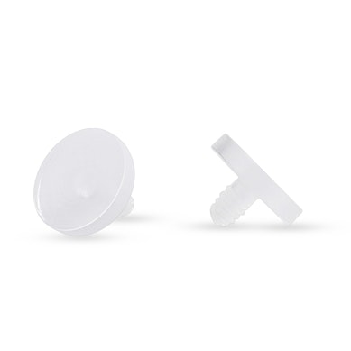 Retainer pour ancre dermal-Blanc