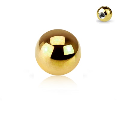 Boules de piercing en plusieurs couleurs