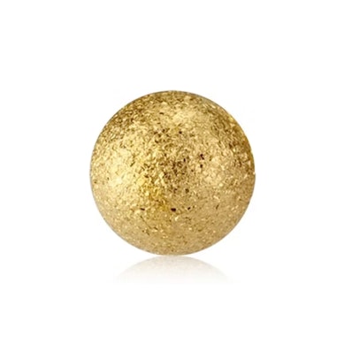 Boule pour piercing ronde et pailletée