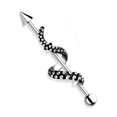 Barre avec piques et bras de pieuvre