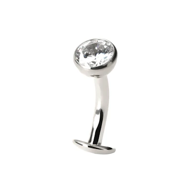 Piercing nombril inversé en titane
