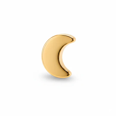Dermal top en titane et design en forme de lune