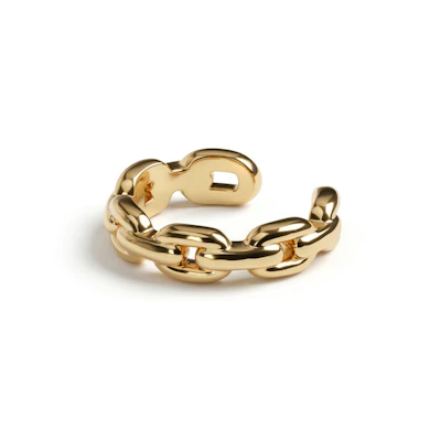 Earcuff avec un design en forme de chaîne