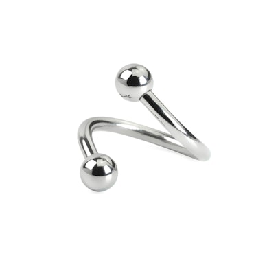 Anneau twister avec boules disponibles en plusieurs couleurs