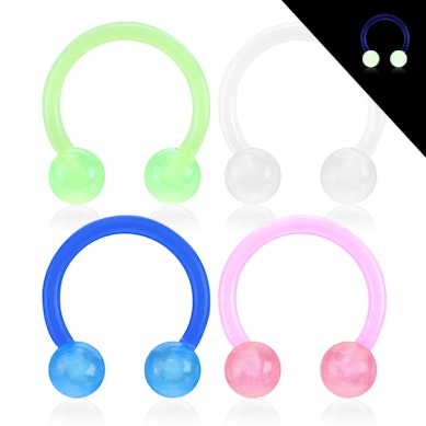 Fer à cheval en acrylique lumineux