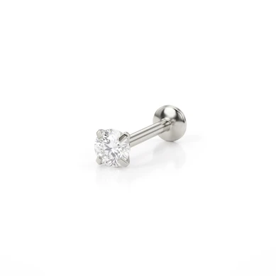 Labret push-in avec une pierre