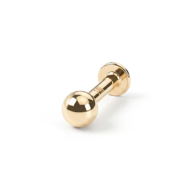 Labret en or 14 carats