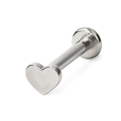 Labret en titane avec filetage interne et plusieurs designs