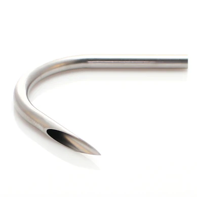 Aiguille stérile courbée pour piercing