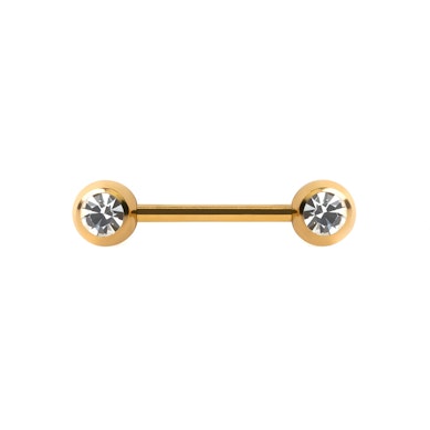 Piercing pour le téton avec pierres