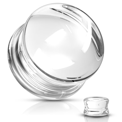 Plug en verre disponible en plusieurs couleurs