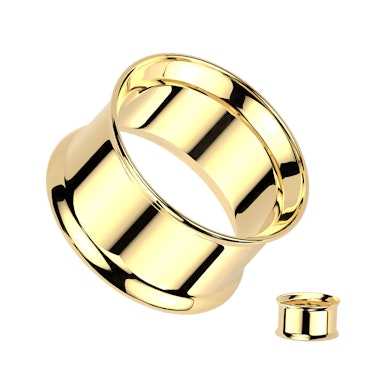 Tunnel double évasé en titane