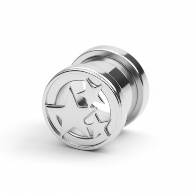 Tunnel avec un trio d'étoiles