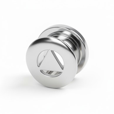 Tunnel avec un design triangulaire