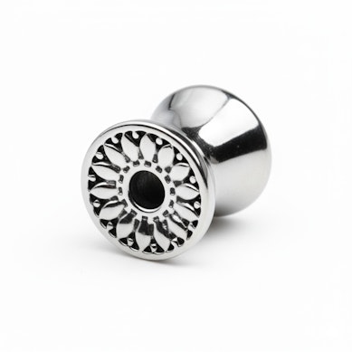 Tunnel avec motif à pétales