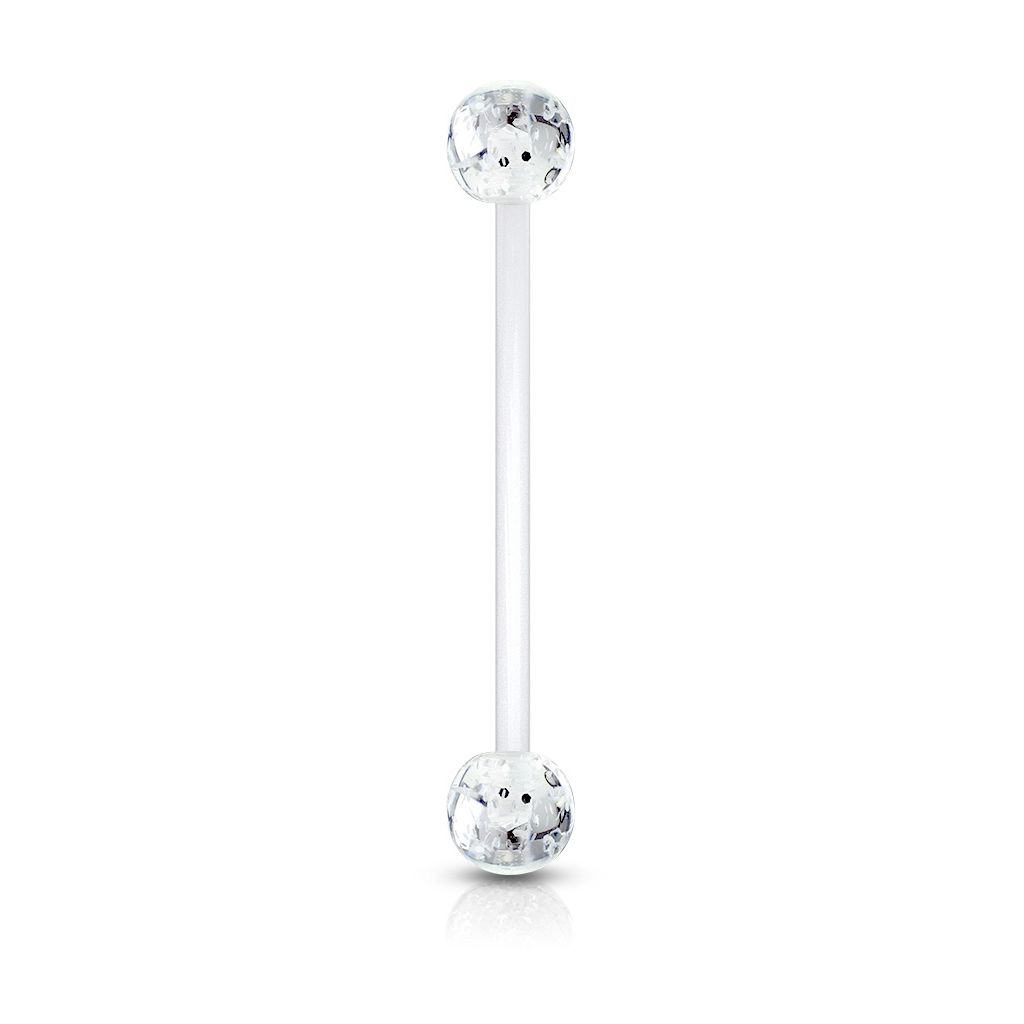 Joli piercing pour le nombril en PTFE pour femme enceinte