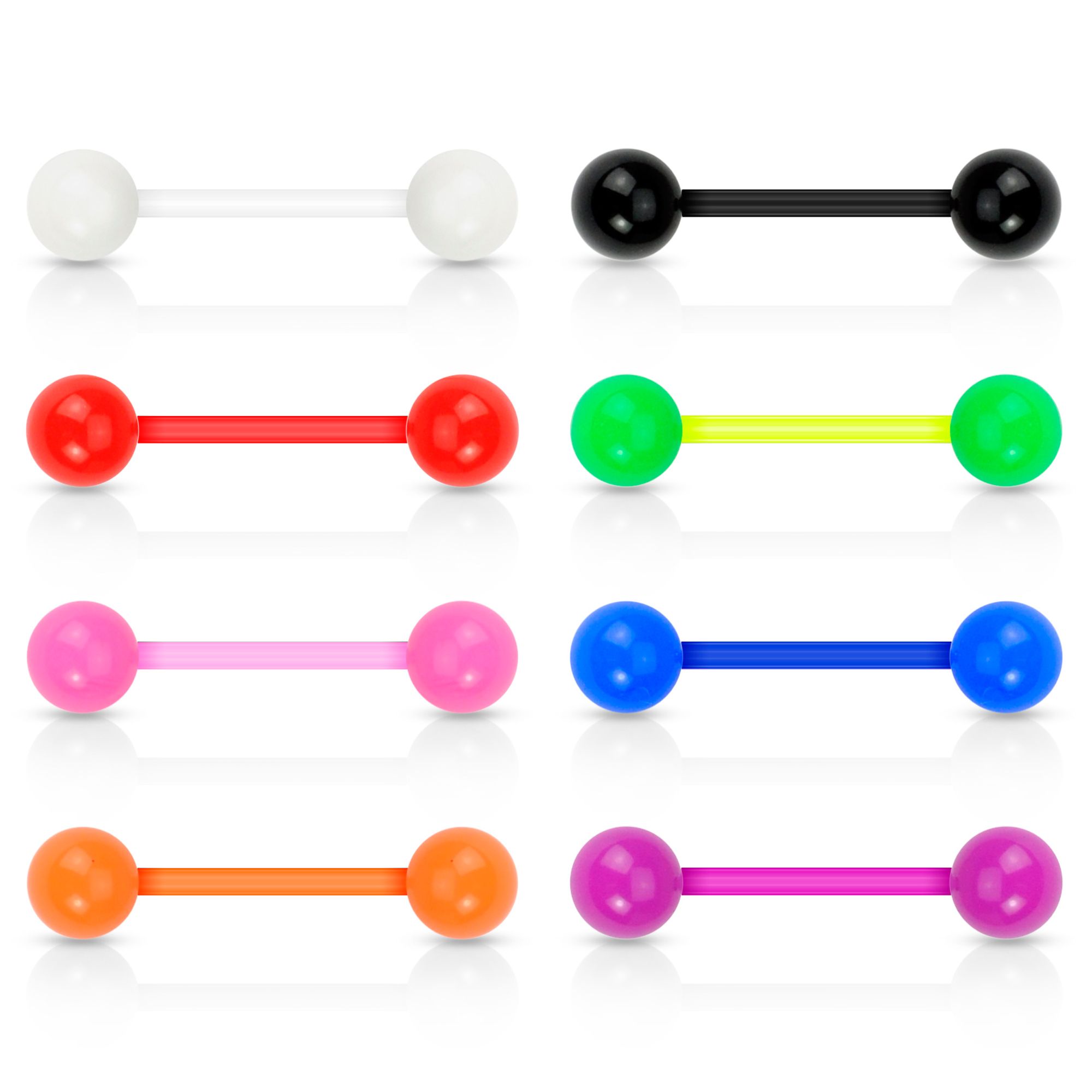 Piercing Teton BodyJ4You Lot De 10 à 100 Piercings Pour Langue Et Téton En Percing Langue